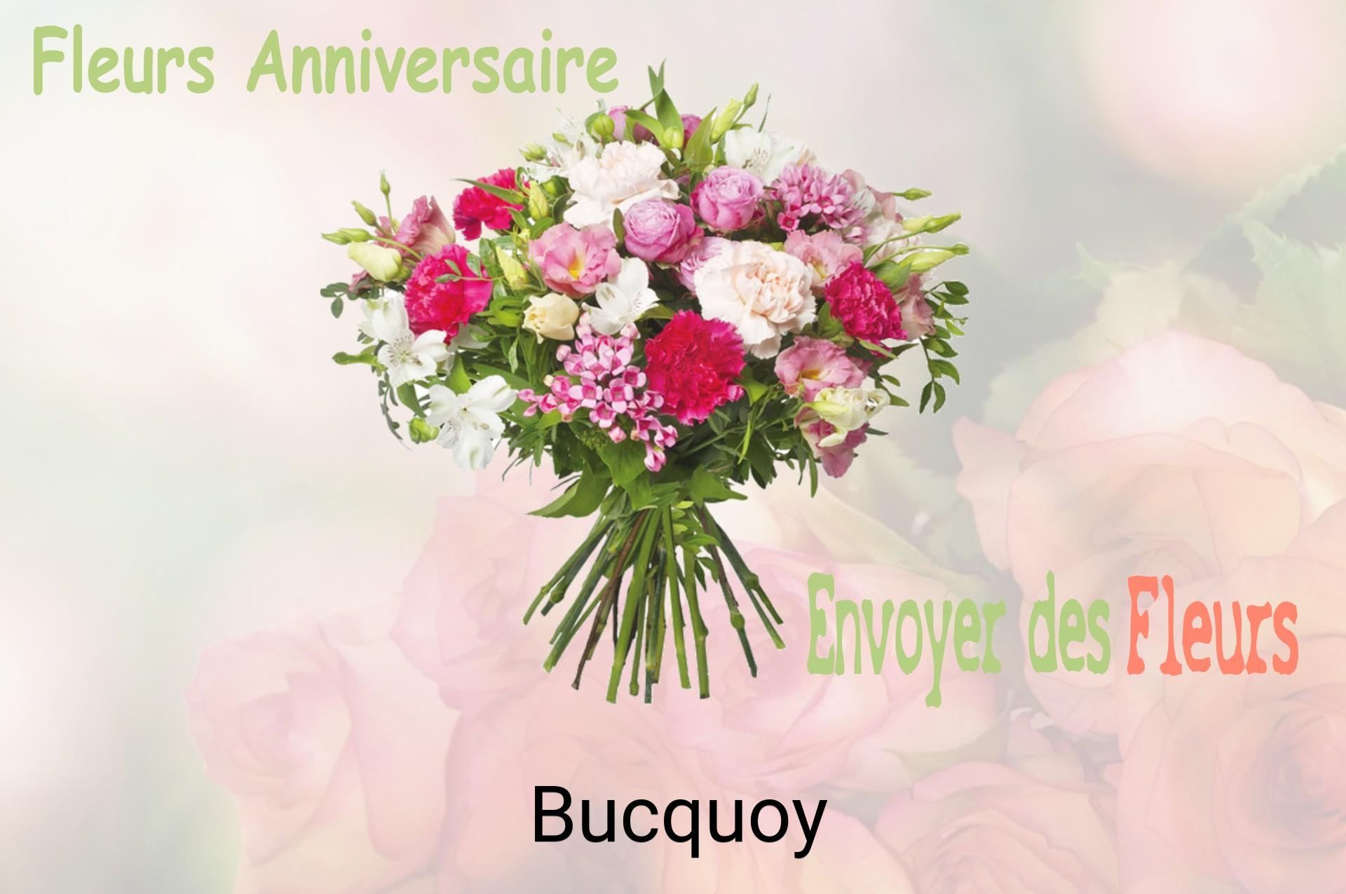 Bouquet de fleurs d’anniversaire livré à Bucquoy