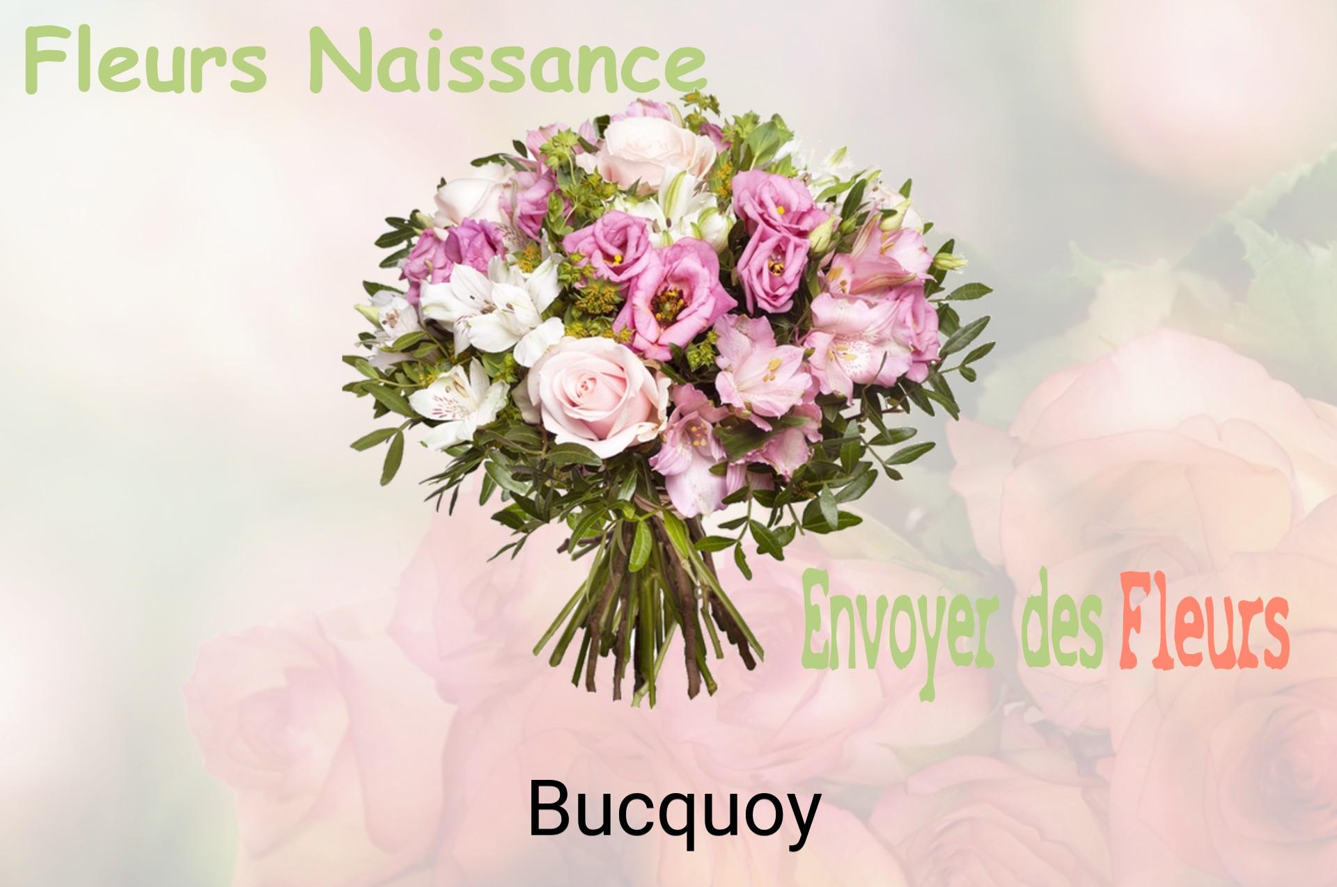 Bouquet de fleurs de naissance livré à Bucquoy